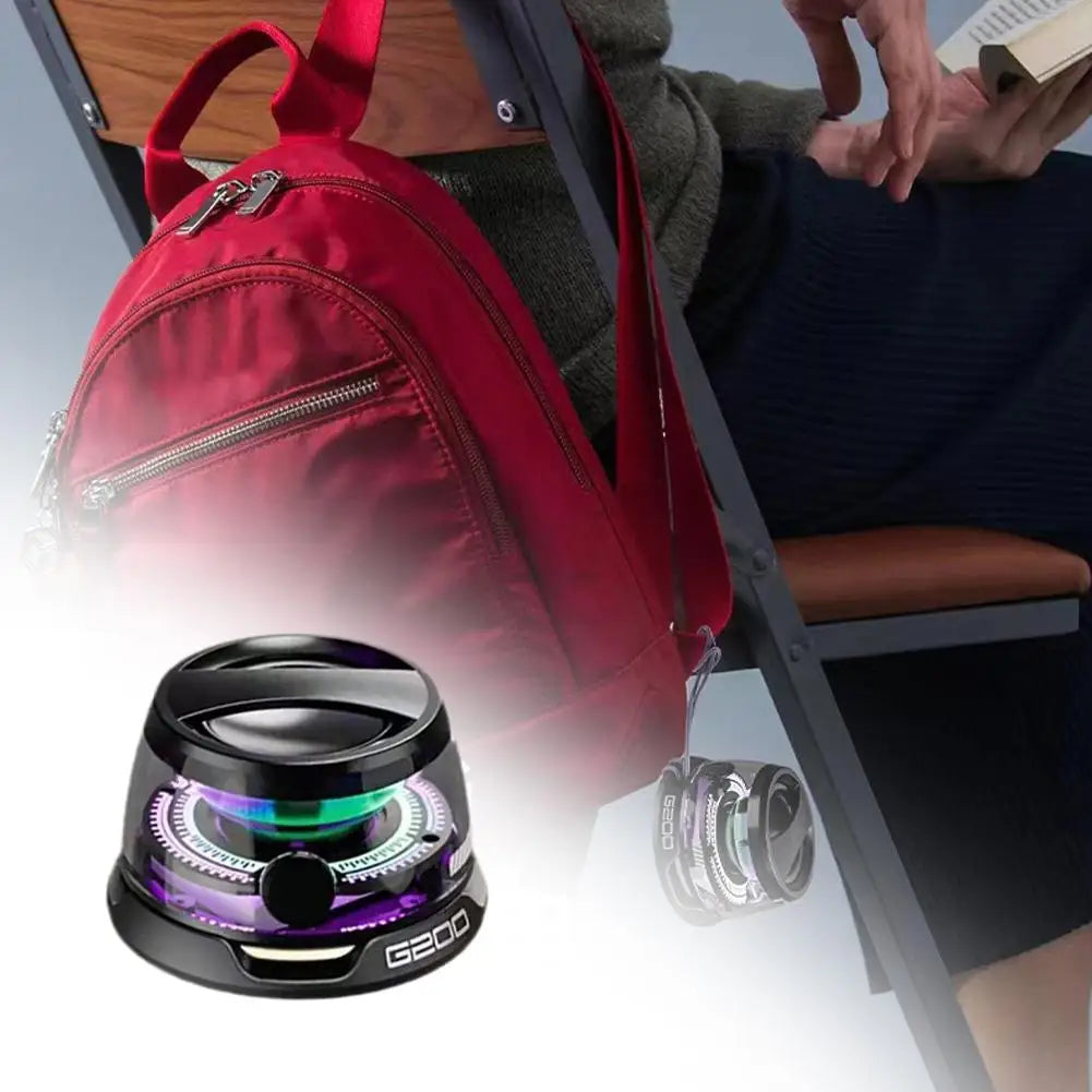 Sound on the Go: Trådlös Magnetisk Högtalare