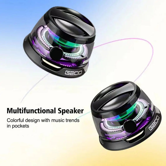 Sound on the Go: Trådlös Magnetisk Högtalare